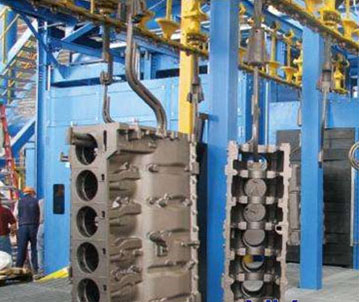 懸鏈?zhǔn)桨l(fā)動(dòng)機(jī)缸體拋丸機(jī) 懸鏈?zhǔn)桨l(fā)動(dòng)機(jī)缸體拋丸機(jī)