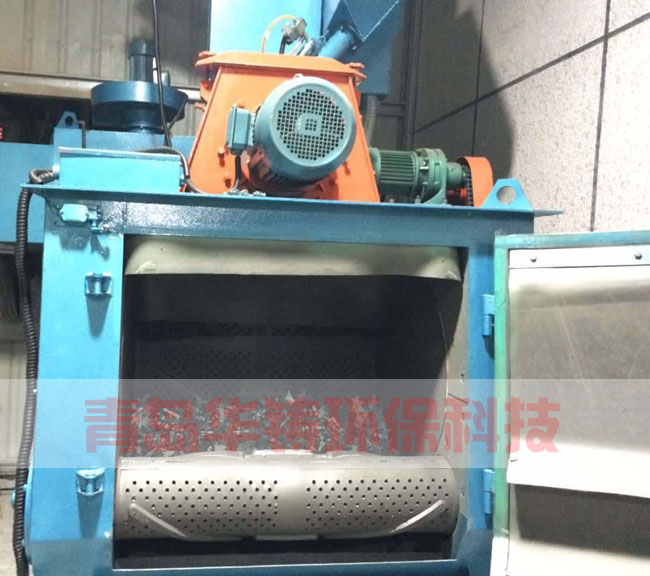 履帶式拋丸噴砂除銹機(jī) 履帶式拋丸噴砂除銹機(jī)