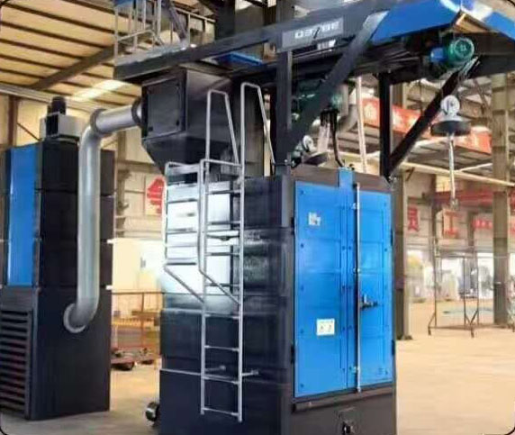 汽車鋼板彈簧拋丸強化機 汽車鋼板彈簧拋丸強化機