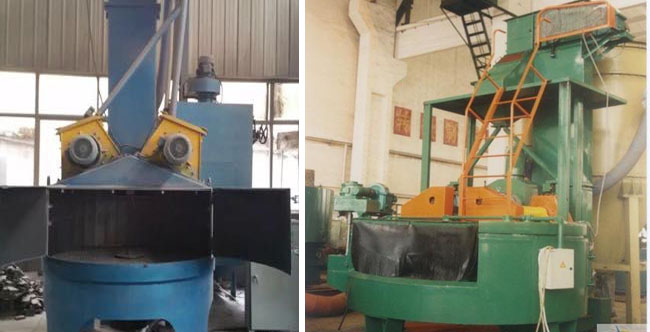 多工位轉臺拋丸機，小型轉臺拋丸機