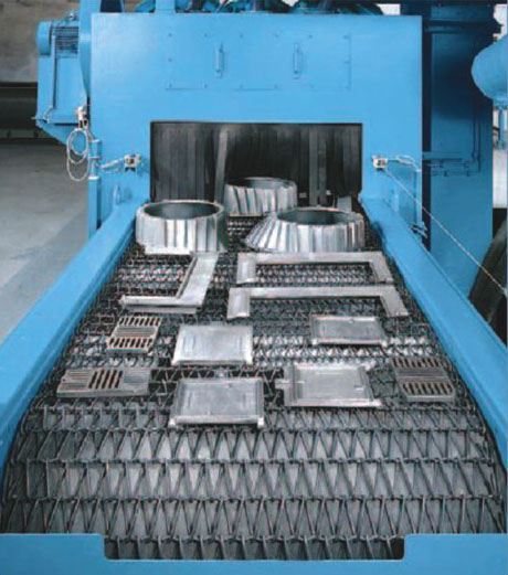 網帶拋丸清理機 網帶拋丸清理機